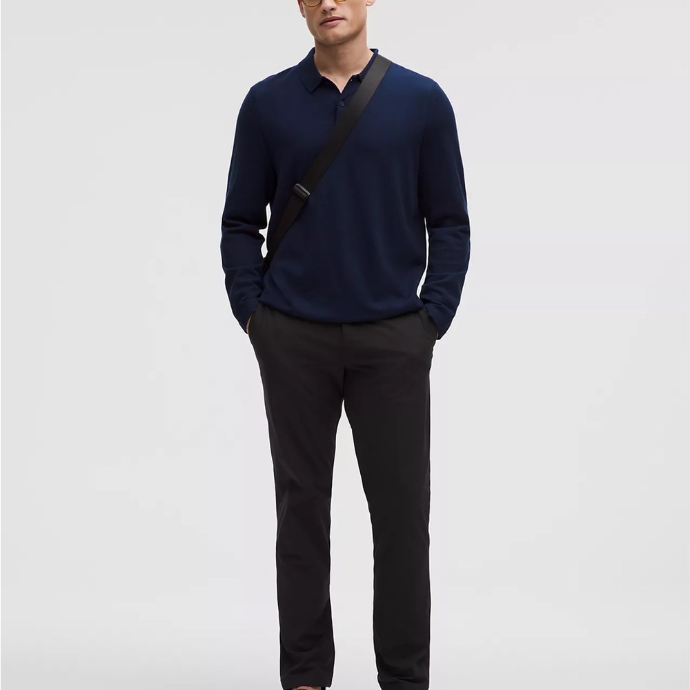Black Lululemon ABC Classic trouser